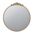 Classic Design Wall Mirror with Baroque-Inspired Frame – Gold or Black