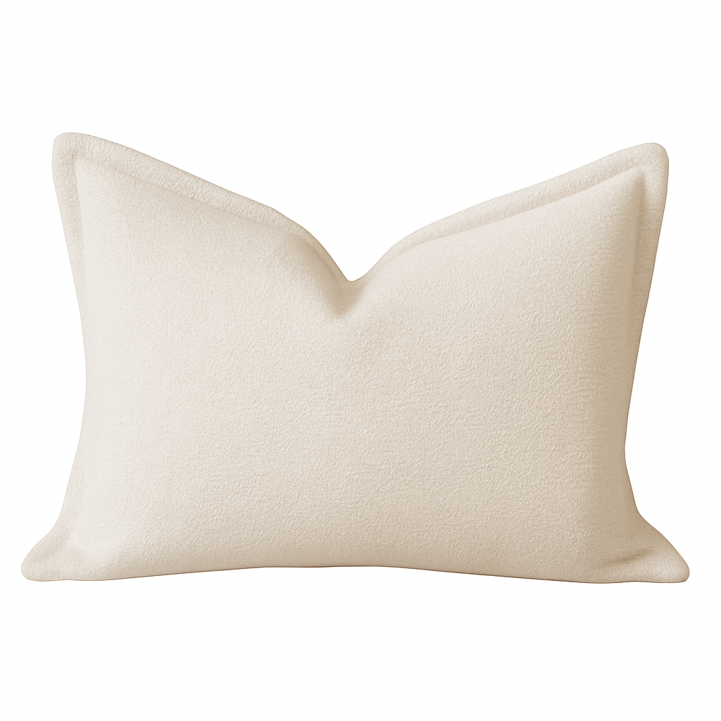 Soft Pillow with Plush Support - Ivory