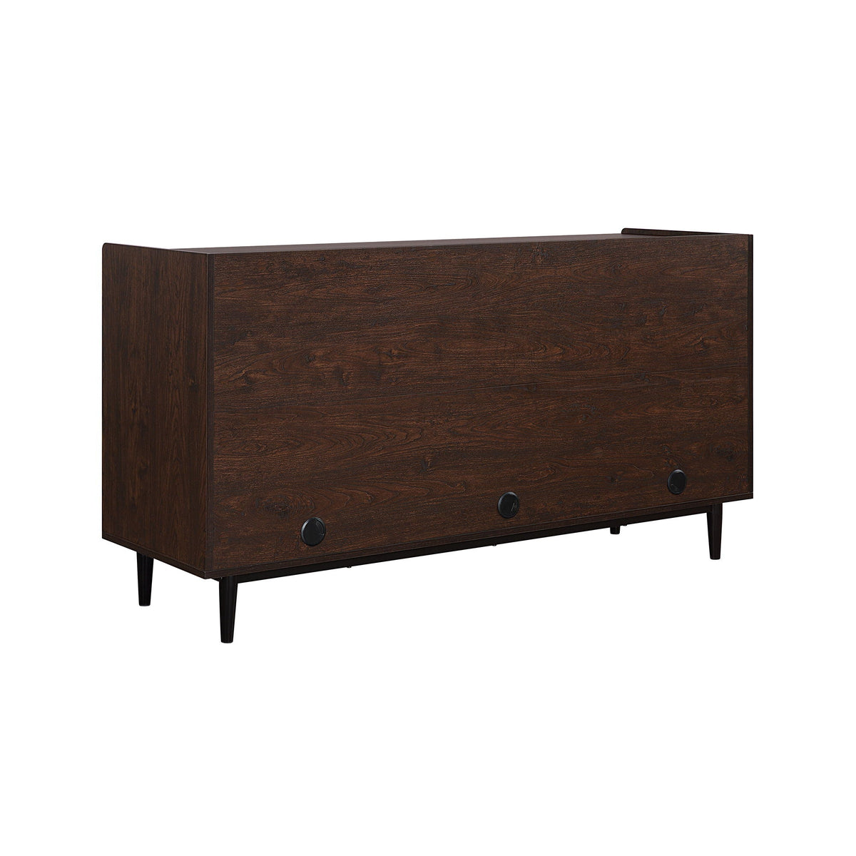 Fluted Sideboard with Adjustable Storage - Black or Blue