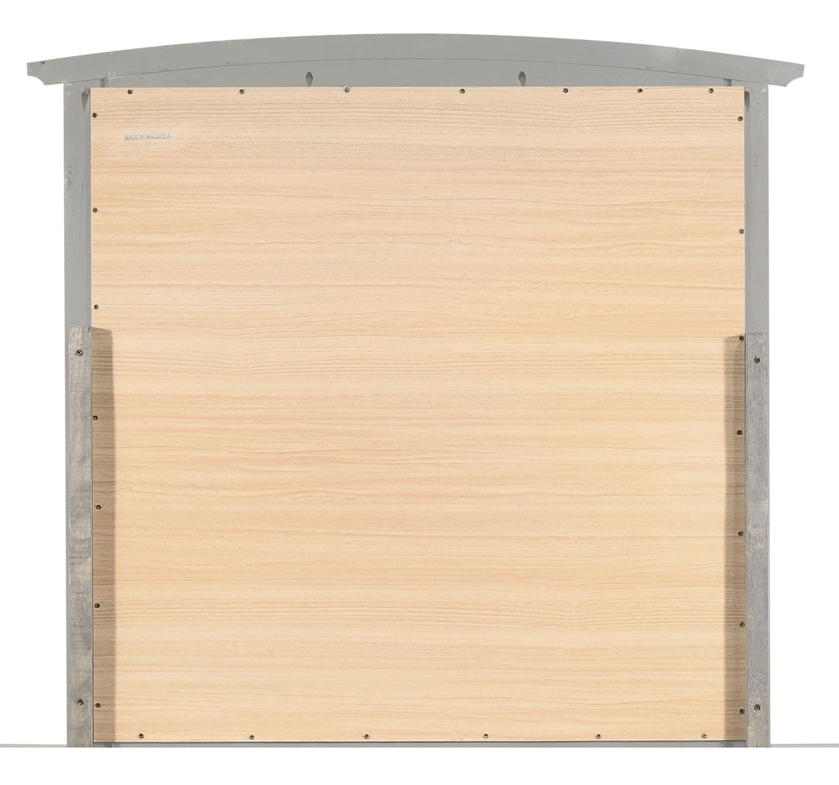 Elegant Modern Farmhouse Wall Mirror with Low Distortion Glass - Pearl Silver or Black