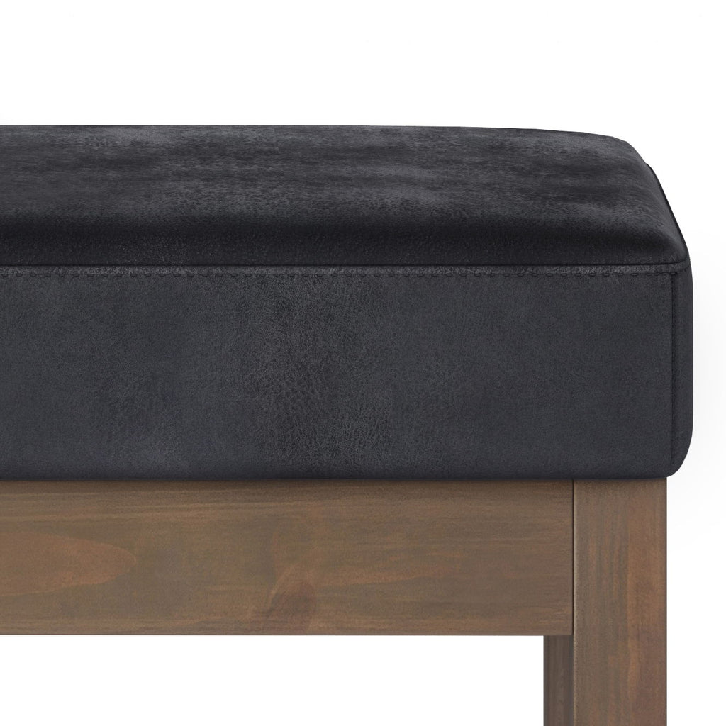 Milltown Upholstered Ottoman Bench with Versatile Design - Multiple Colors