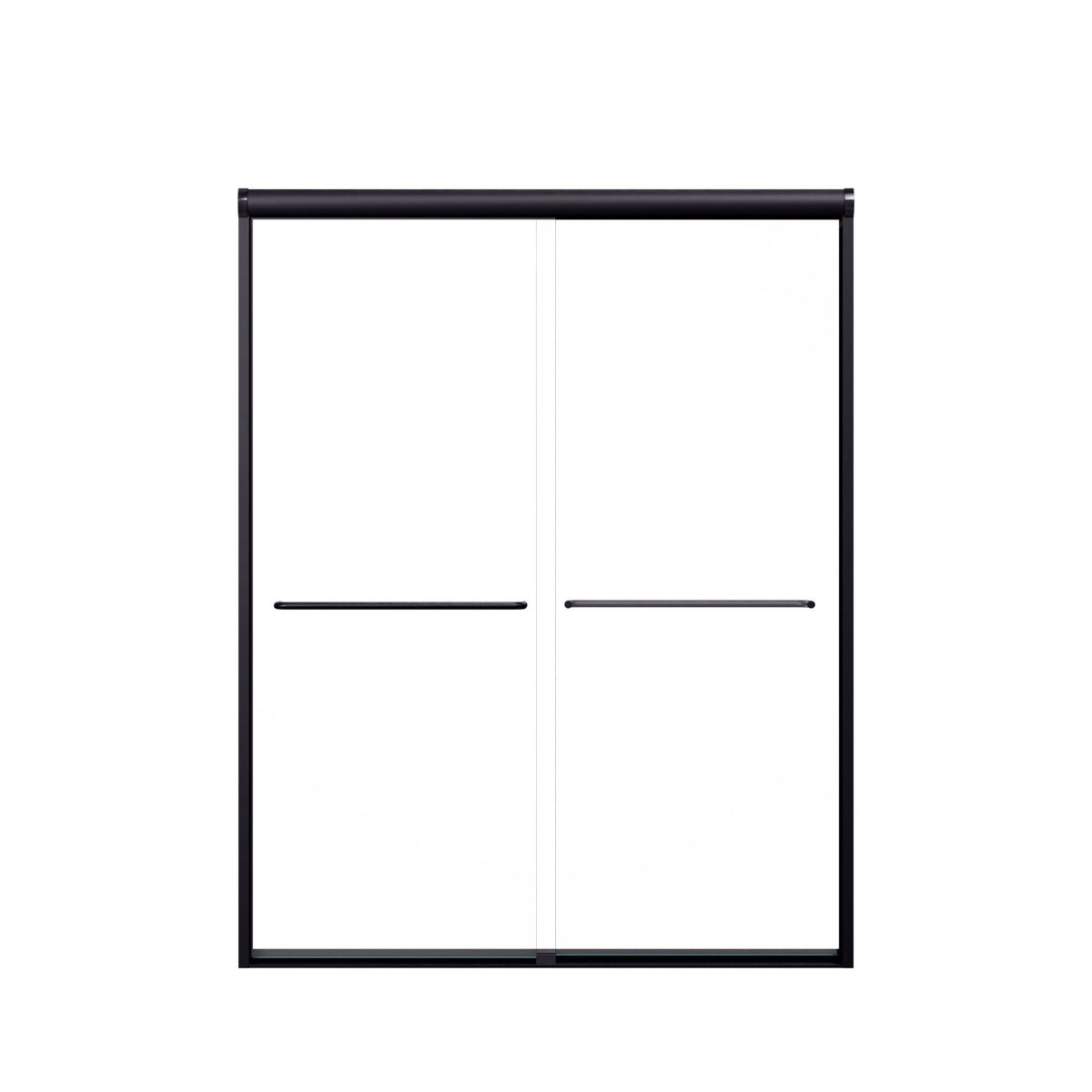 Modern Semi Frameless Double Sliding Shower Door
