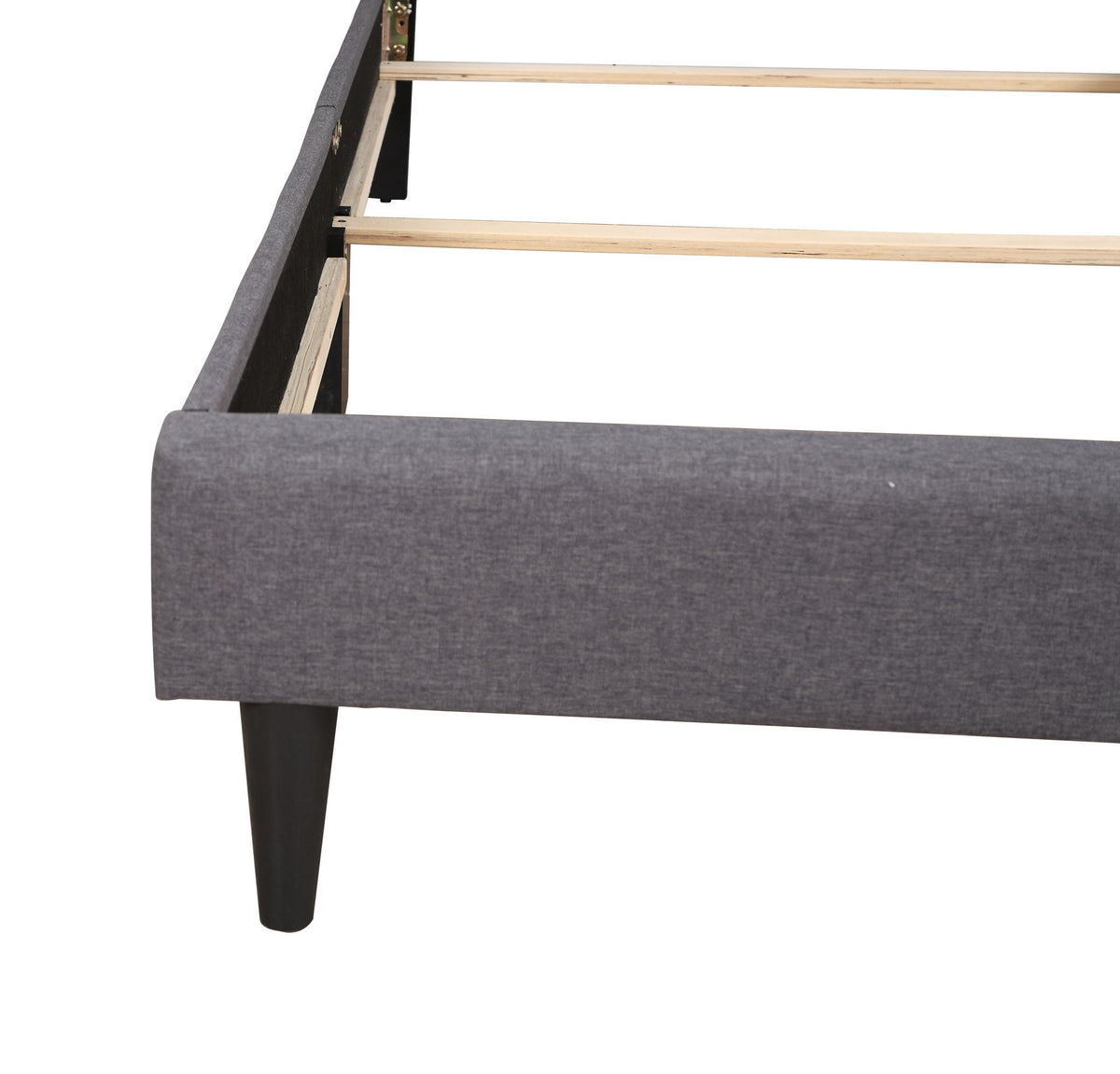 Button Tufted Upholstered Bed with Charming Design - Multiple Colors