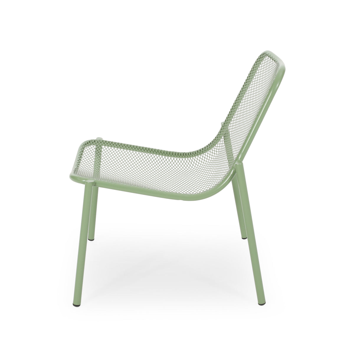 Kincaid Outdoor 3-Piece Conversation Set with Iron Frame - Matte Green, Navy Blue, or White