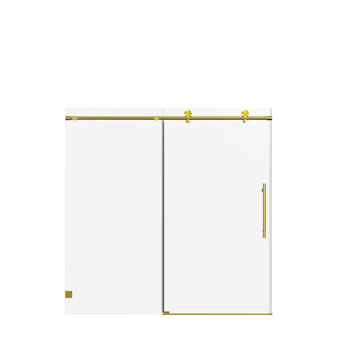 Frameless Single Sliding Soft Close Shower Doors