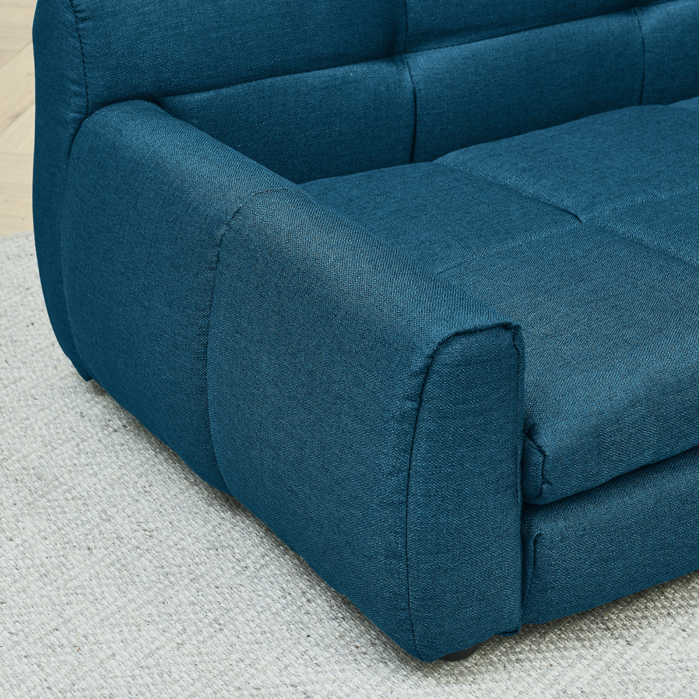Elevated Dog Sofa Bed with Foam Comfort - For Large Dogs
