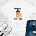 Long Hair Don't Care Graphic Tee