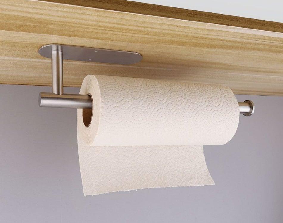 Gold Self-Adhesive Paper Towel Holder