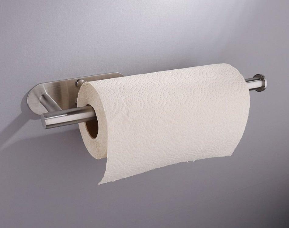 Gold Self-Adhesive Paper Towel Holder