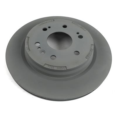 ACDelco Brake Rotor, GM Genuine Part, Solid Surface, Iron, Natural, 13.58 in. O.D., Rear, Cadillac - 87842411