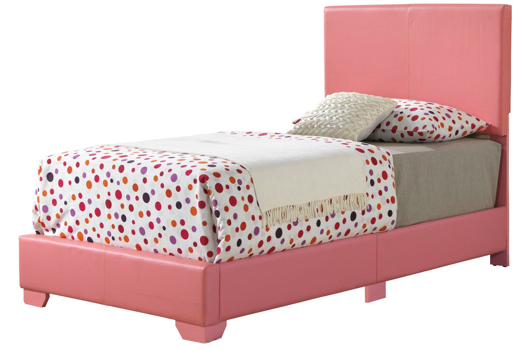 Elegant Platform Bed with Upholstered Finish - Multiple Colors