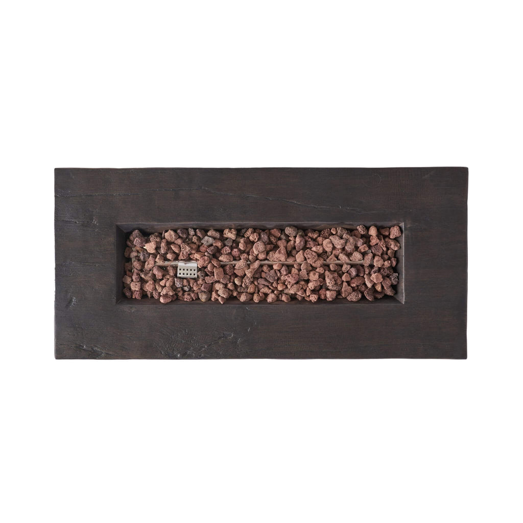 Luxury 45-Inch 50K BTU Rectangular MGO LP Fire Pit (SAK63874)