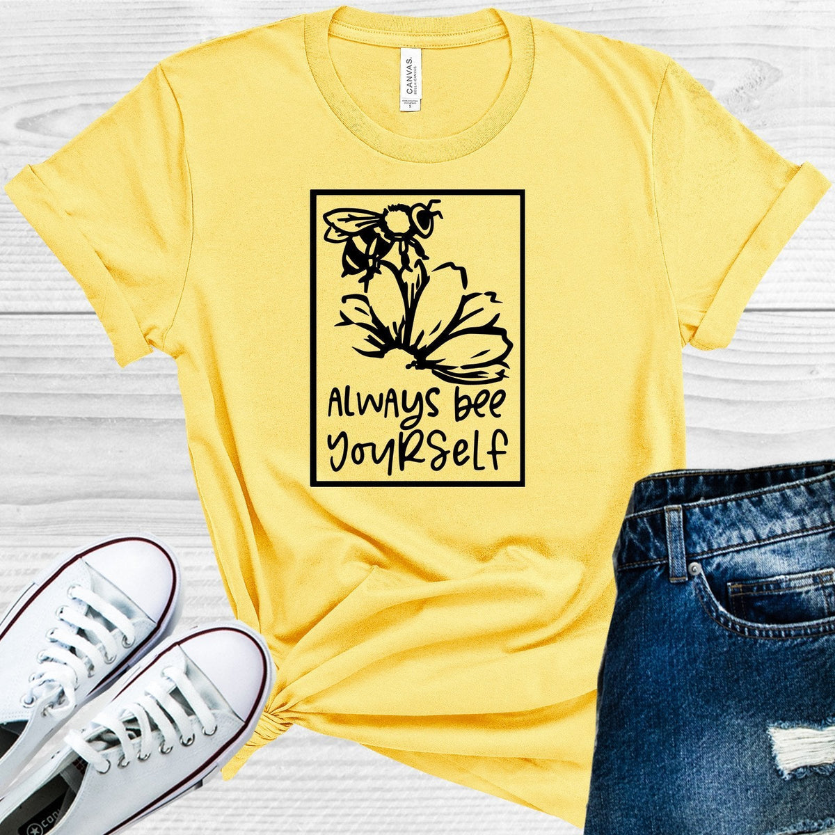 Always Bee Yourself Graphic Tee