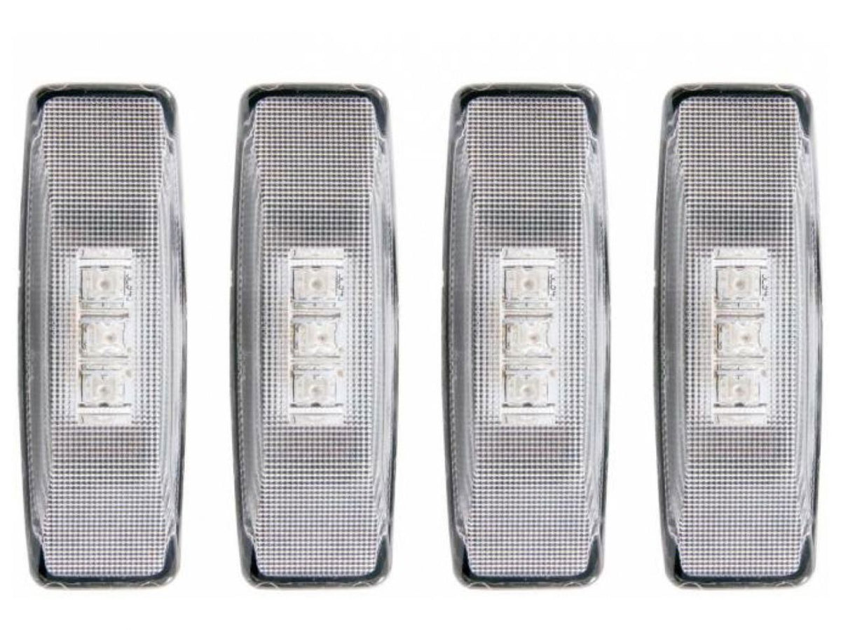 Anzo Clear LED Fender Lights 1994-2002 Dodge Ram 3500