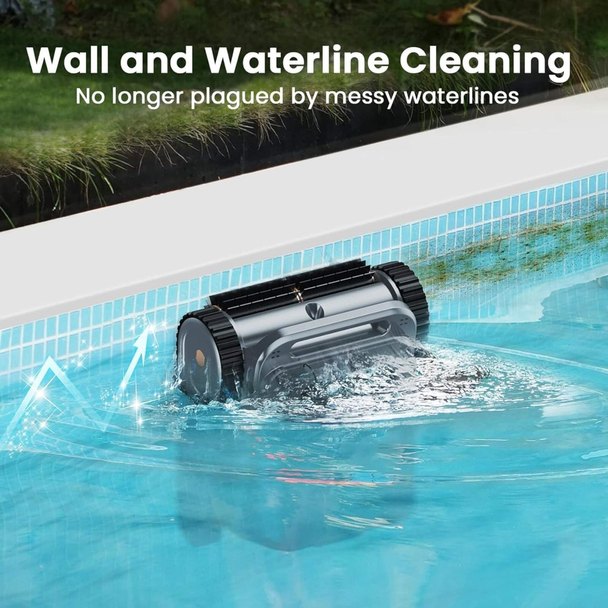 AquaBot Smart Robotic Pool Cleaner With Fast Charging (SAK73916)