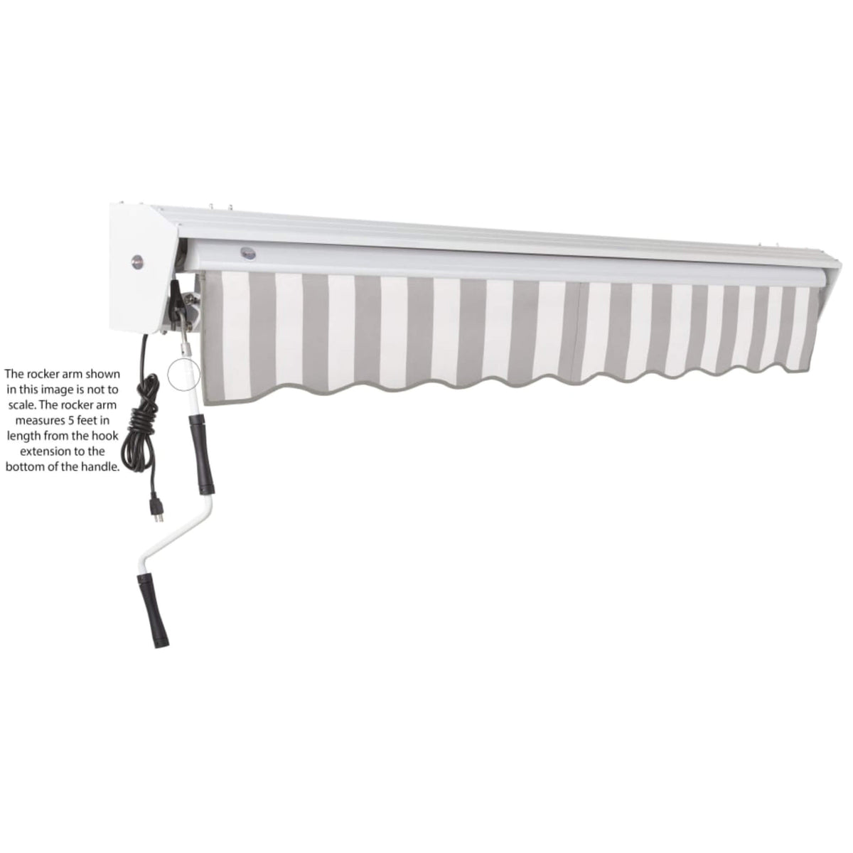 Awntech Destin Premium Retractable Patio Awning [Made-To-Order] (SAK74612)