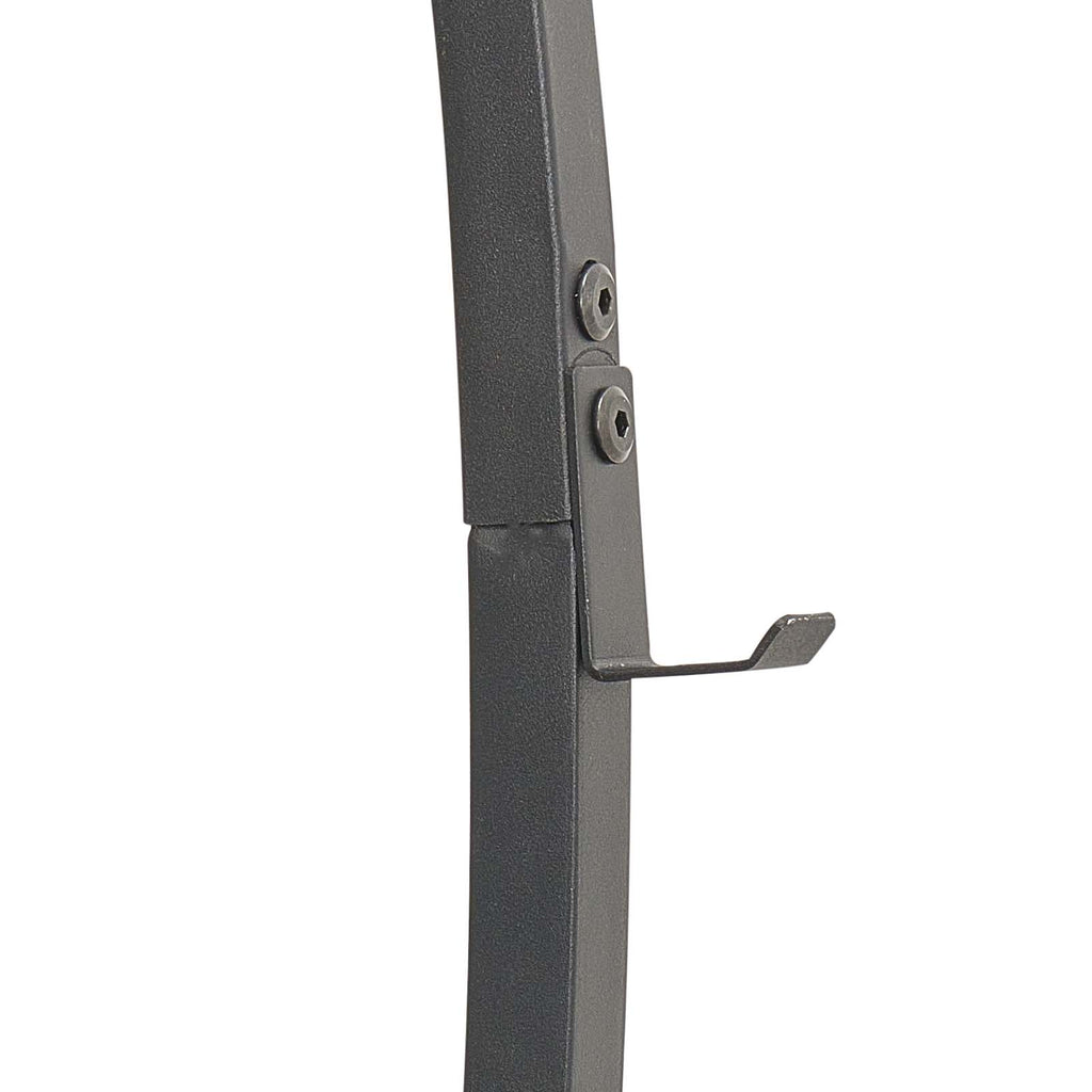 63 in Tall Indoor Plant Stand with Grow Lights - Black Iron