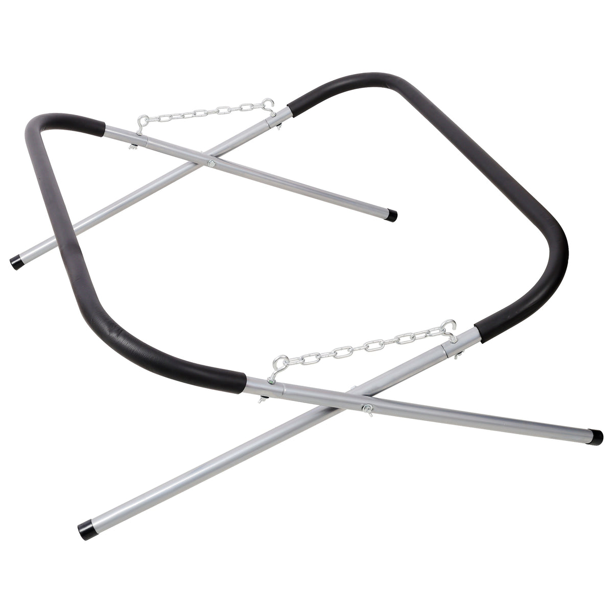 Heavy Duty Folding Work Stand with 750 lb Capacity - Silver or Black