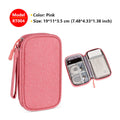 Fashion New Waterproof Data Cable Portable Power Bank Storage Bag