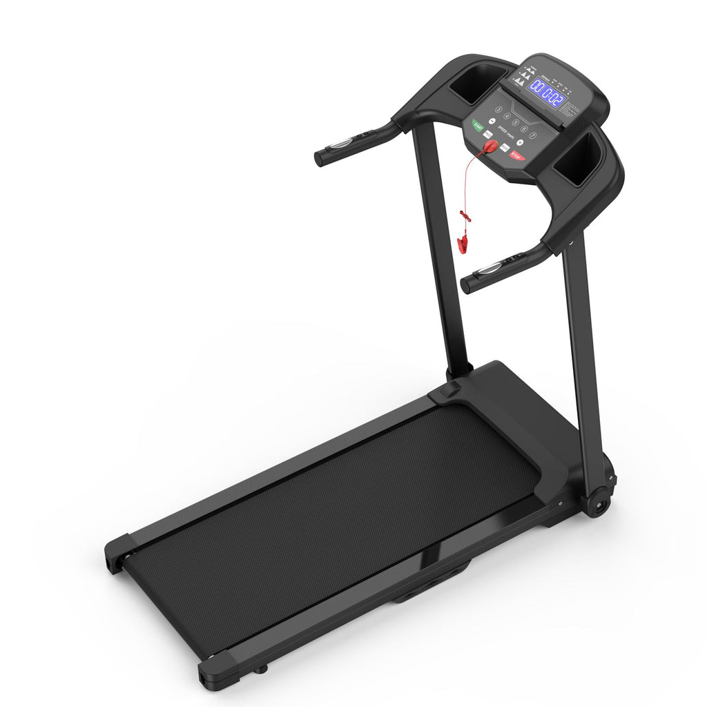 Foldable Treadmill with 2.5HP Electric Motor - Black