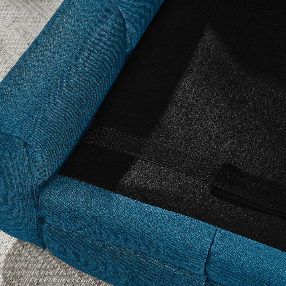 Elevated Dog Sofa Bed with Foam Comfort - For Large Dogs
