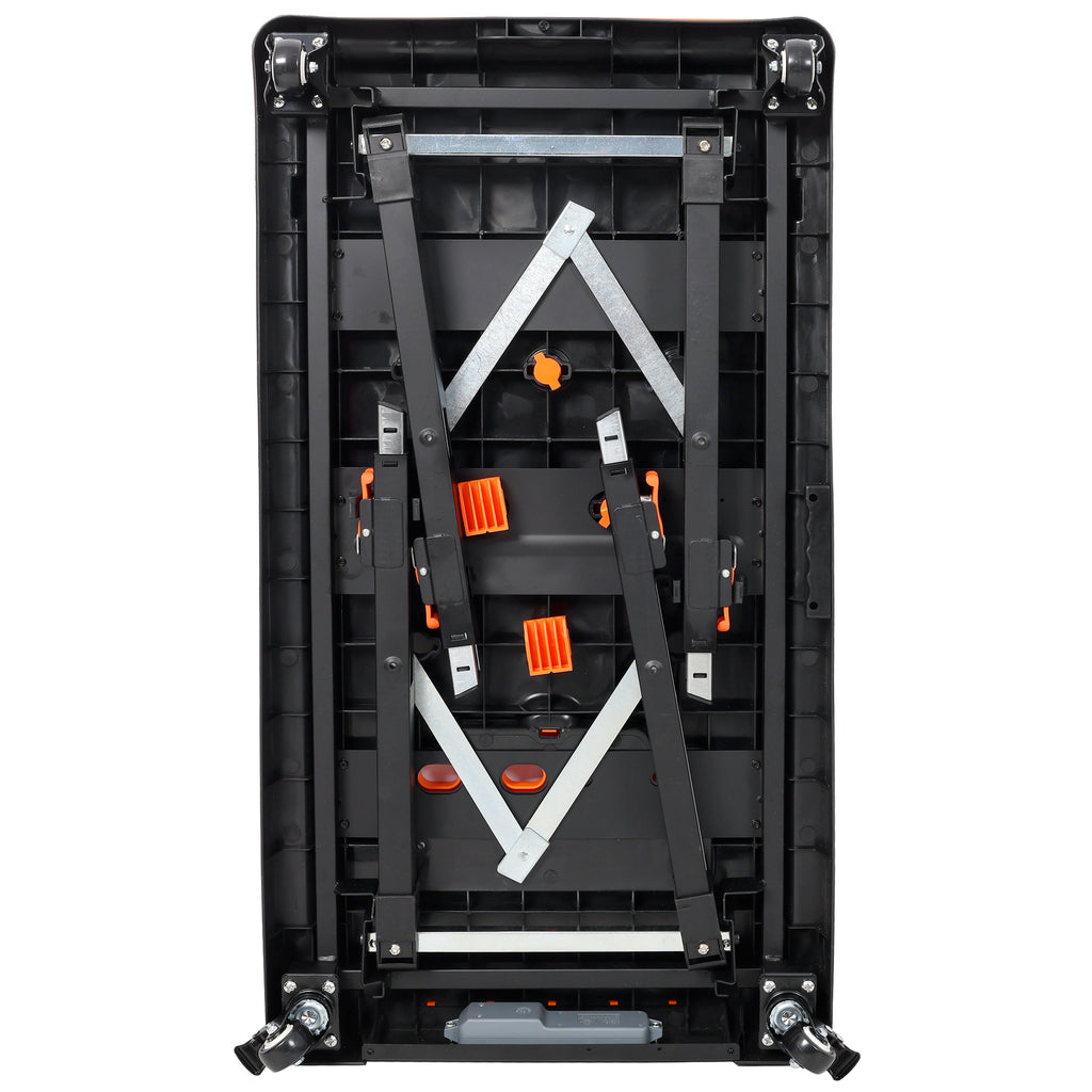 8-in-1 Multifunctional Folding Work Table with 8 Configurations - Steel/ABS/PVC