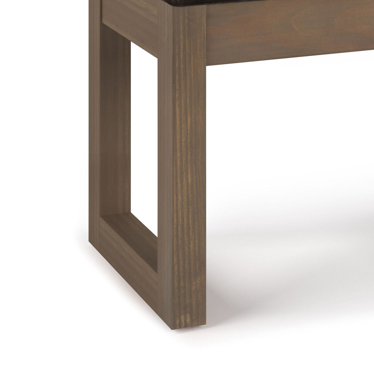 Milltown Upholstered Ottoman Bench with Versatile Design - Multiple Colors