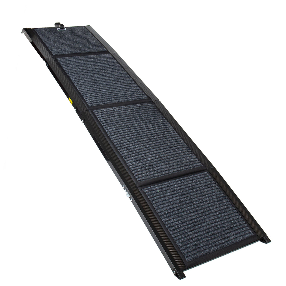 Folding Dog Ramp for Cars with Non-Slip Surface - Gray