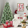 6FT Christmas Tree with 66 Pine Cones and Realistic Branches - Green