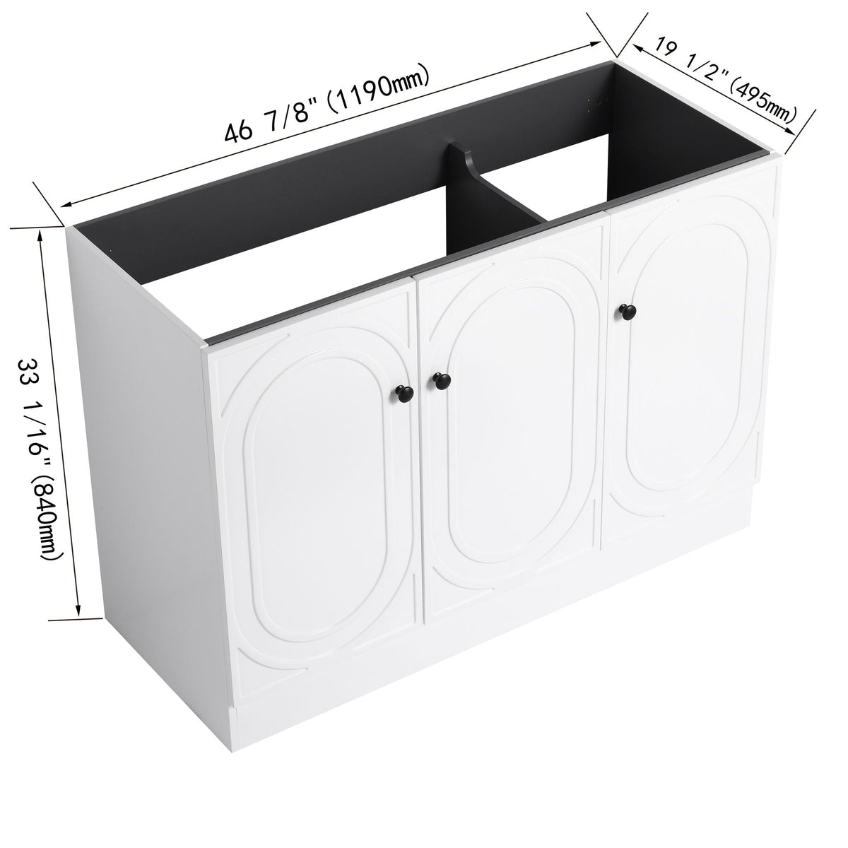 Modern Freestanding Bathroom Vanity with Soft Close Cabinet Doors - Pearl Silver, White, or Dark Green