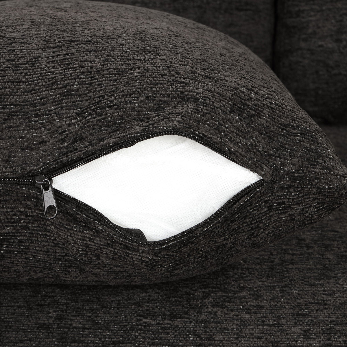 Reversible L-Shape Sleeper Sectional Sofa with Storage Chaise and 2 Stools - Multiple Colors