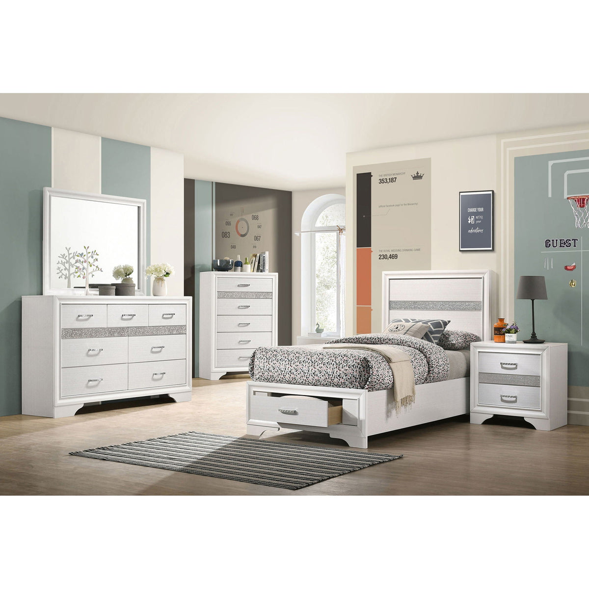 Urbana Storage Panel Bed