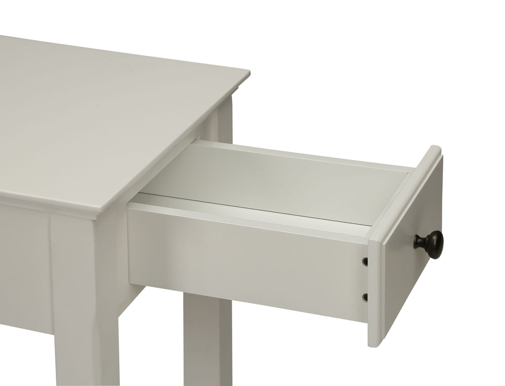 Bertie Accent Table - White