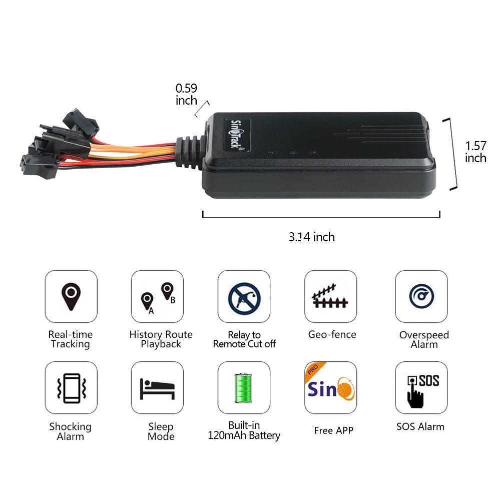 SinoTrack 2G Vehicle GPS Tracker