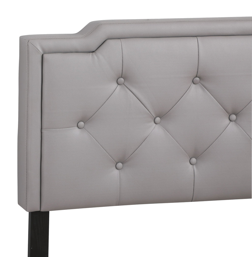 Button Tufted Upholstered Bed with Charming Design - Multiple Colors