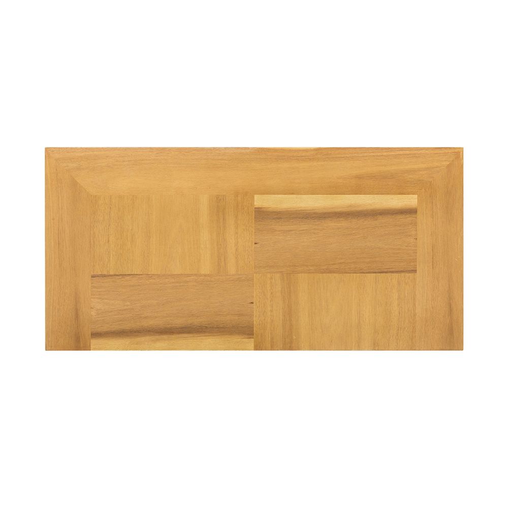 Natural Wood 5 Drawer Dresser with Ample Storage - Brown