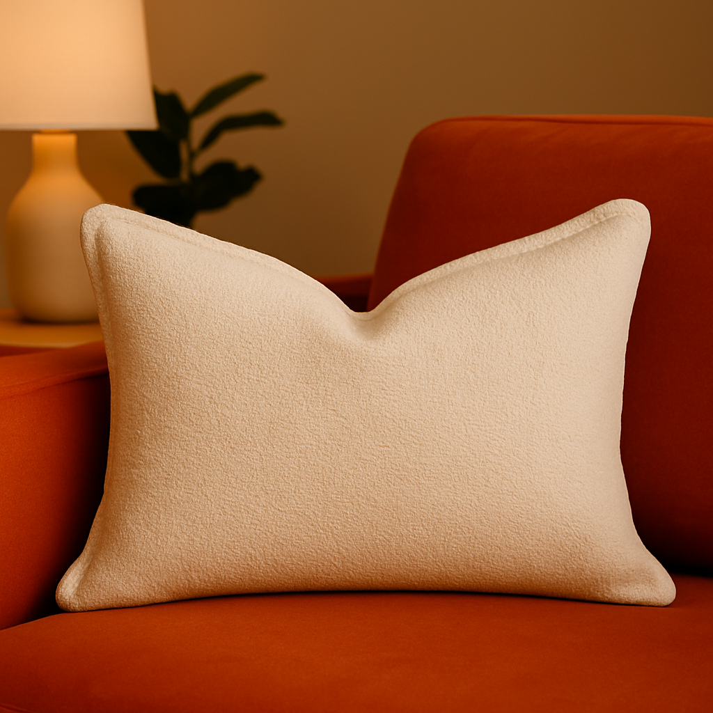 Soft Pillow with Plush Support - Ivory