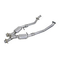 BBK Performance Crossover Pipe, X-Pipe, with Converters, Steel, Aluminized, 2.5 in. Diameter, 4.6L - 1666