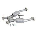 BBK Performance Crossover Pipe, X-Pipe, with Converters, Steel, Aluminized, 2.5 in. Diameter, Ford - 1672