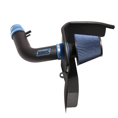 BBK Performance Air Intake, Blackout Series Cold Air, Blue Filter, Black Powdercoated Aluminum - 18465