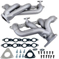 BBK Performance Headers, Shorty, Steel, Titanium ceramic, Chevy, Pontiac, 5.7L, Pair - 4003