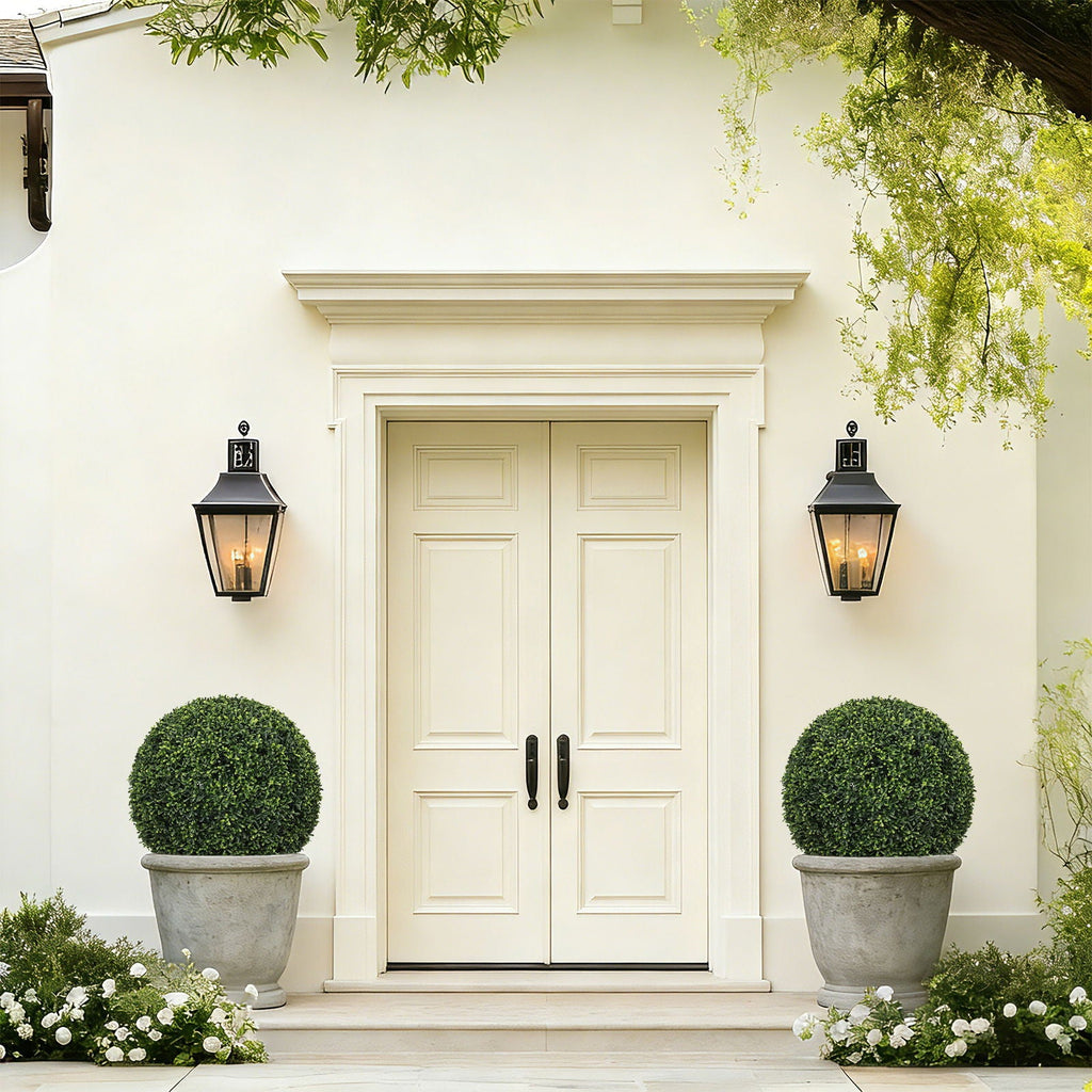 Artificial Topiary Balls with Lifelike Shape Retention - Green