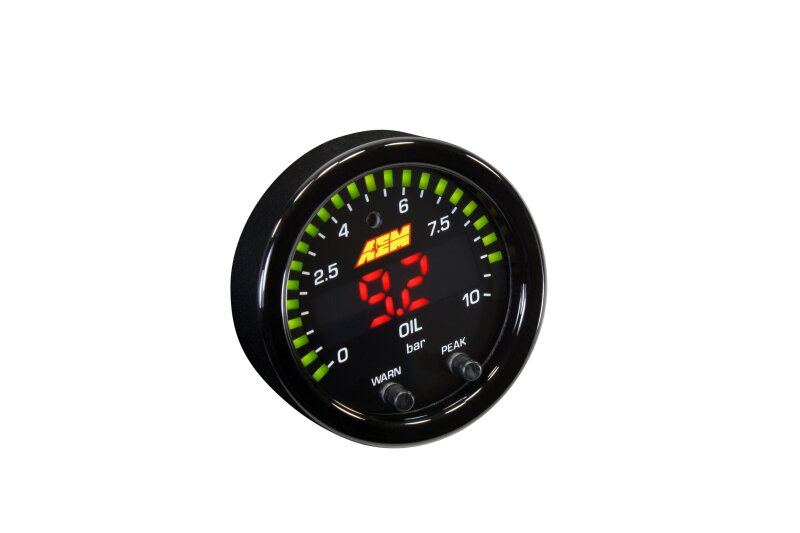 AEM Electronics Engine Oil Pressure Gauge