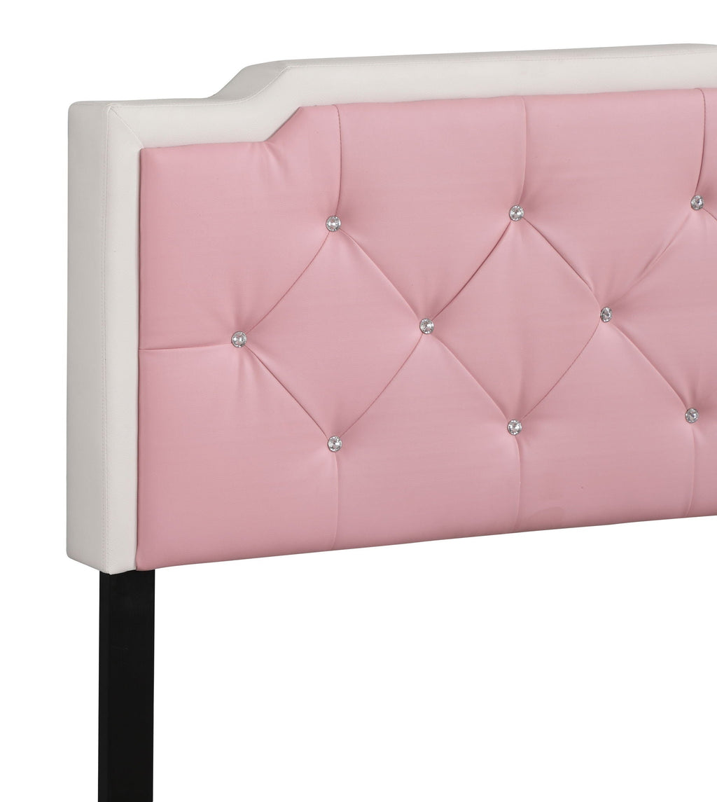 Button Tufted Upholstered Bed with Charming Design - Multiple Colors