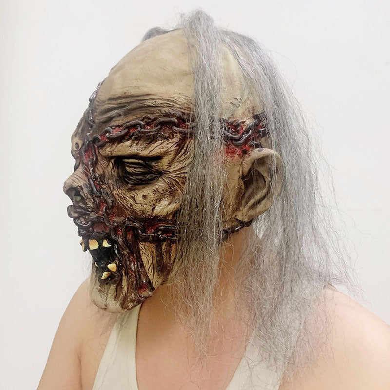 Halloween Ghost-face Latex Mask