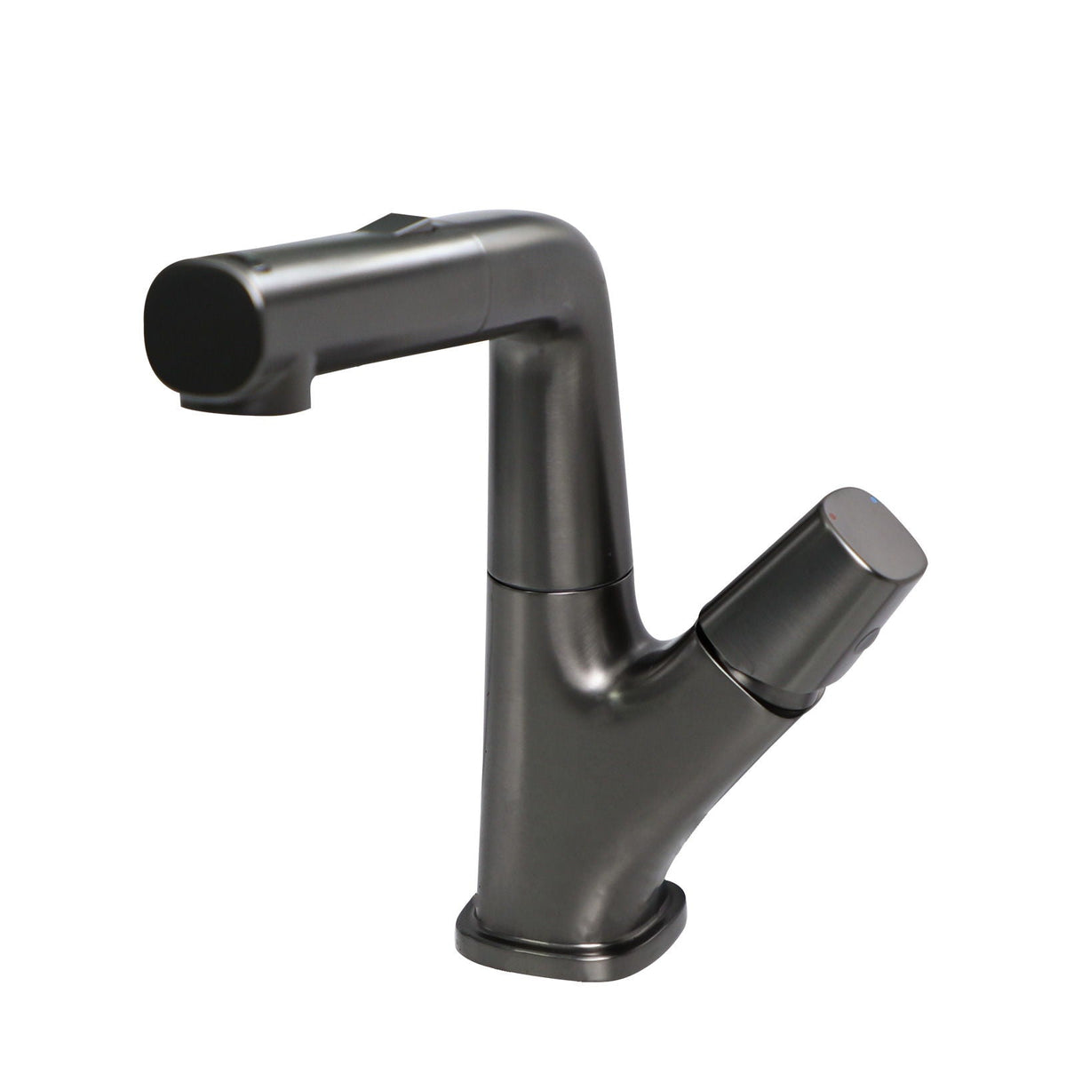 Pull Down Bathroom Sink Faucet with 3 Water Modes - Gunmetal Black