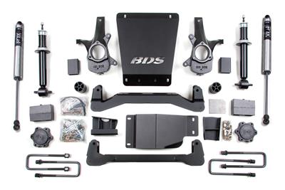 BDS 2007-2018 Jeep JK 4in Long Arm Main Box Kit - BDS014463