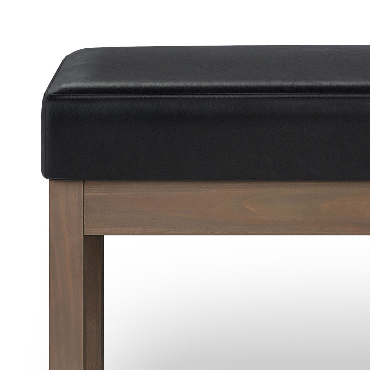 Milltown Upholstered Ottoman Bench with Versatile Design - Multiple Colors