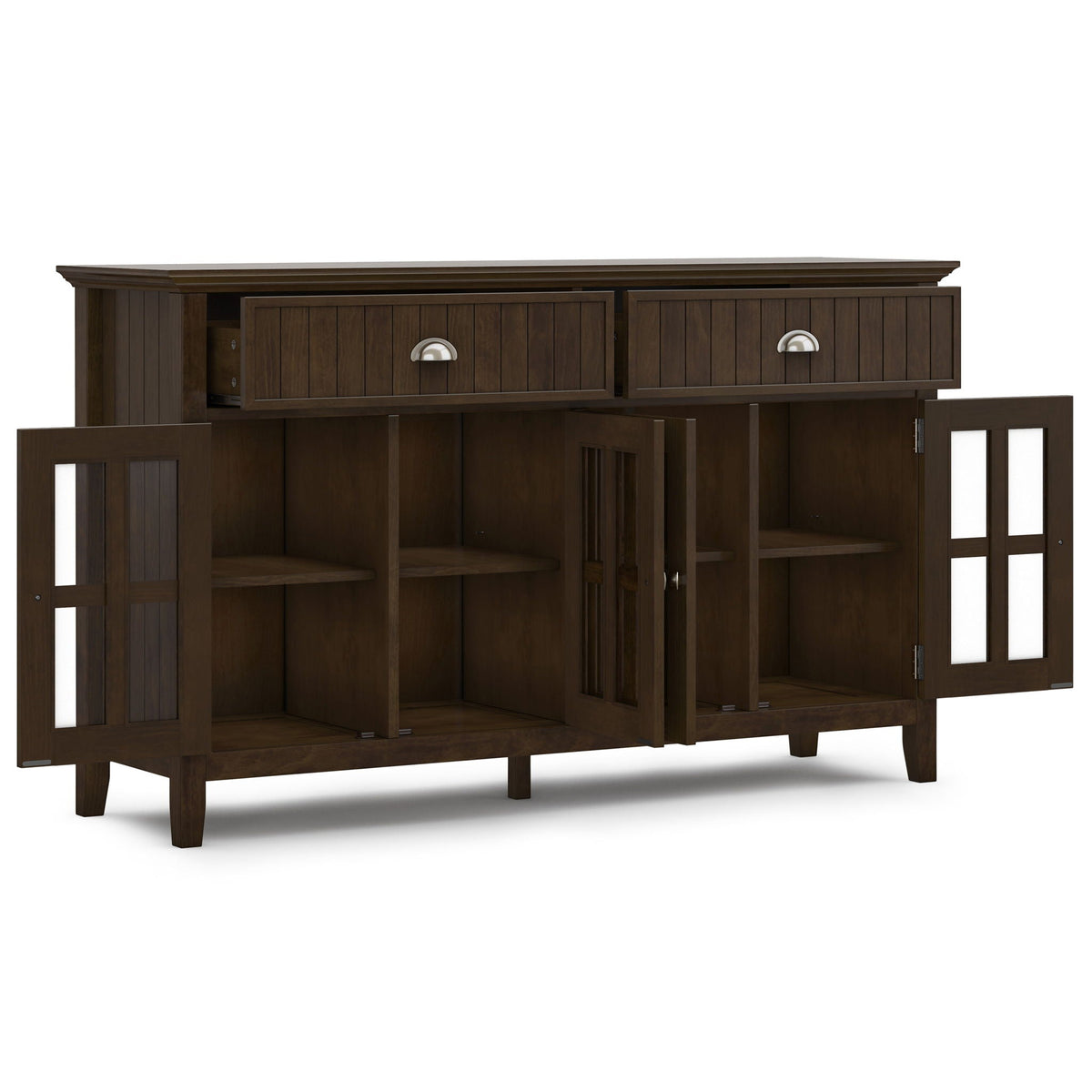 Acadian - Large Sideboard Buffet - Brown