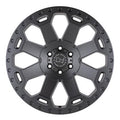 Black Rhino Warlord Matte Gunmetal Wheels - 46449